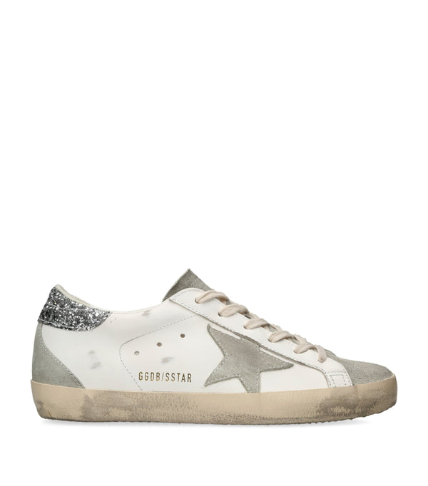 Golden goose white grey glitter