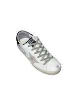 Golden Goose white silver metal letter ng