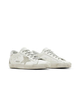 Golden goose white ice silver