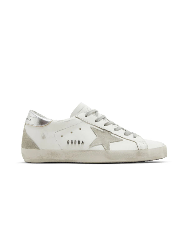 Golden goose white ice silver