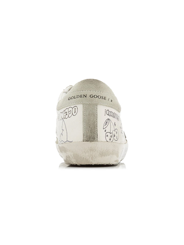 Golden goose white grey GG1007