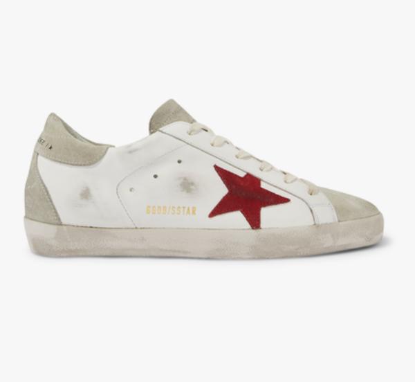 Golden goose white grey red 37:10