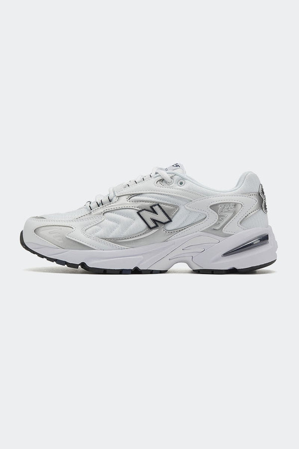 Authentic New balance 725 metalic silver white