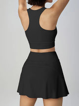 ALO SET SKIRT AND SPORTS BRA
