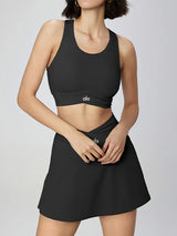 ALO SET SKIRT AND SPORTS BRA