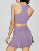 ALO SET SKIRT AND SPORTS BRA