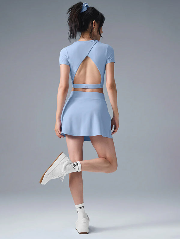 ALO SET TOP AND SKIRT