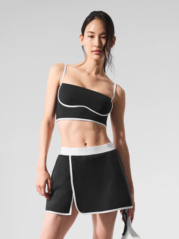 ALO SET SKIRT AND SPORTS BRA