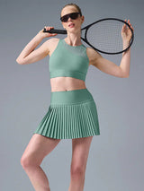 ALO SET BRA AND SKIRT