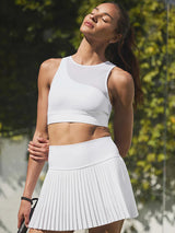 ALO SET BRA AND SKIRT